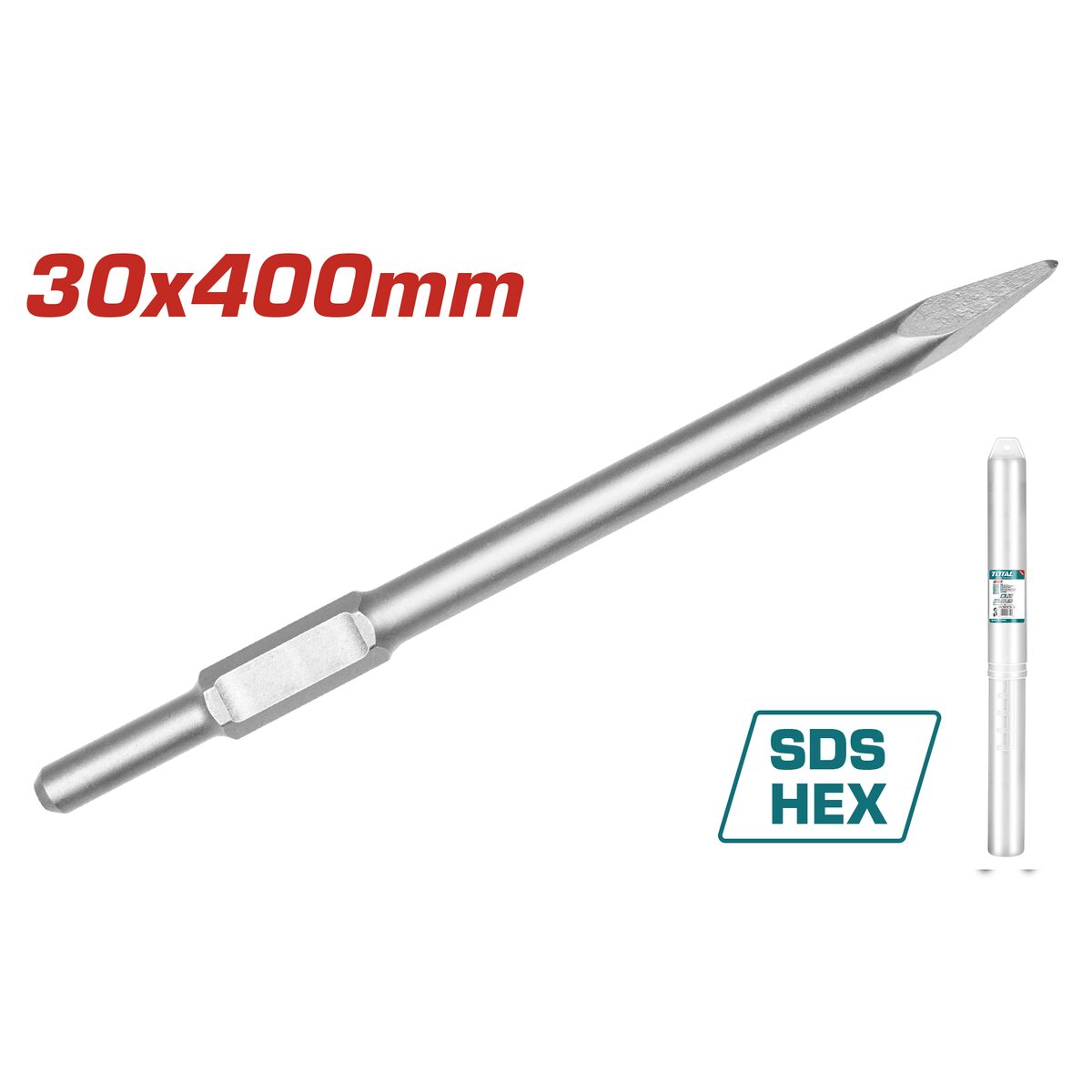 Burin hexagonal TOTAL TAC15333011