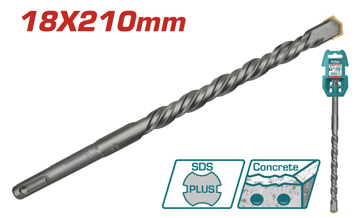 Foret SDS Plus 18x210mm TOTAL