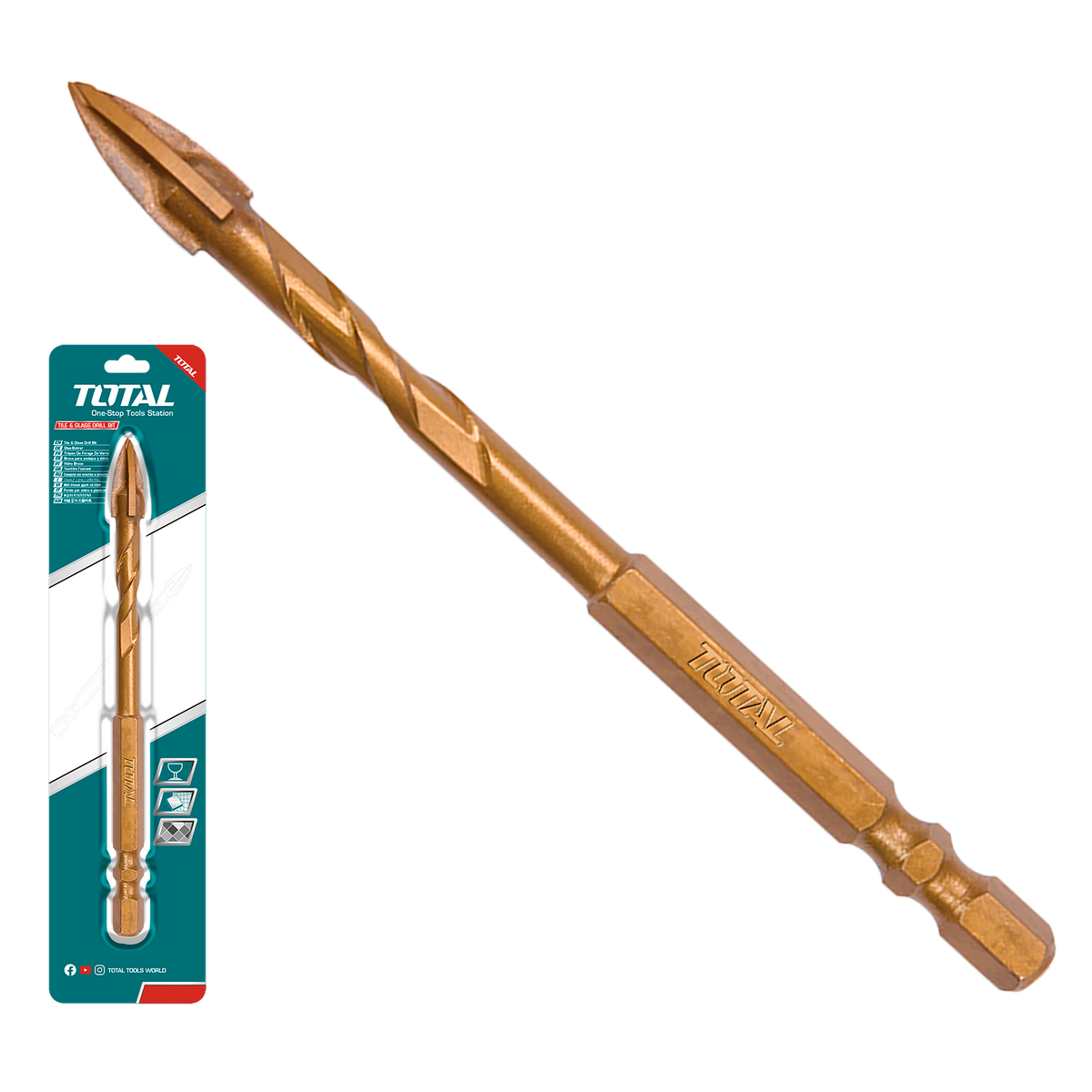 Foret pour carrelage et verre