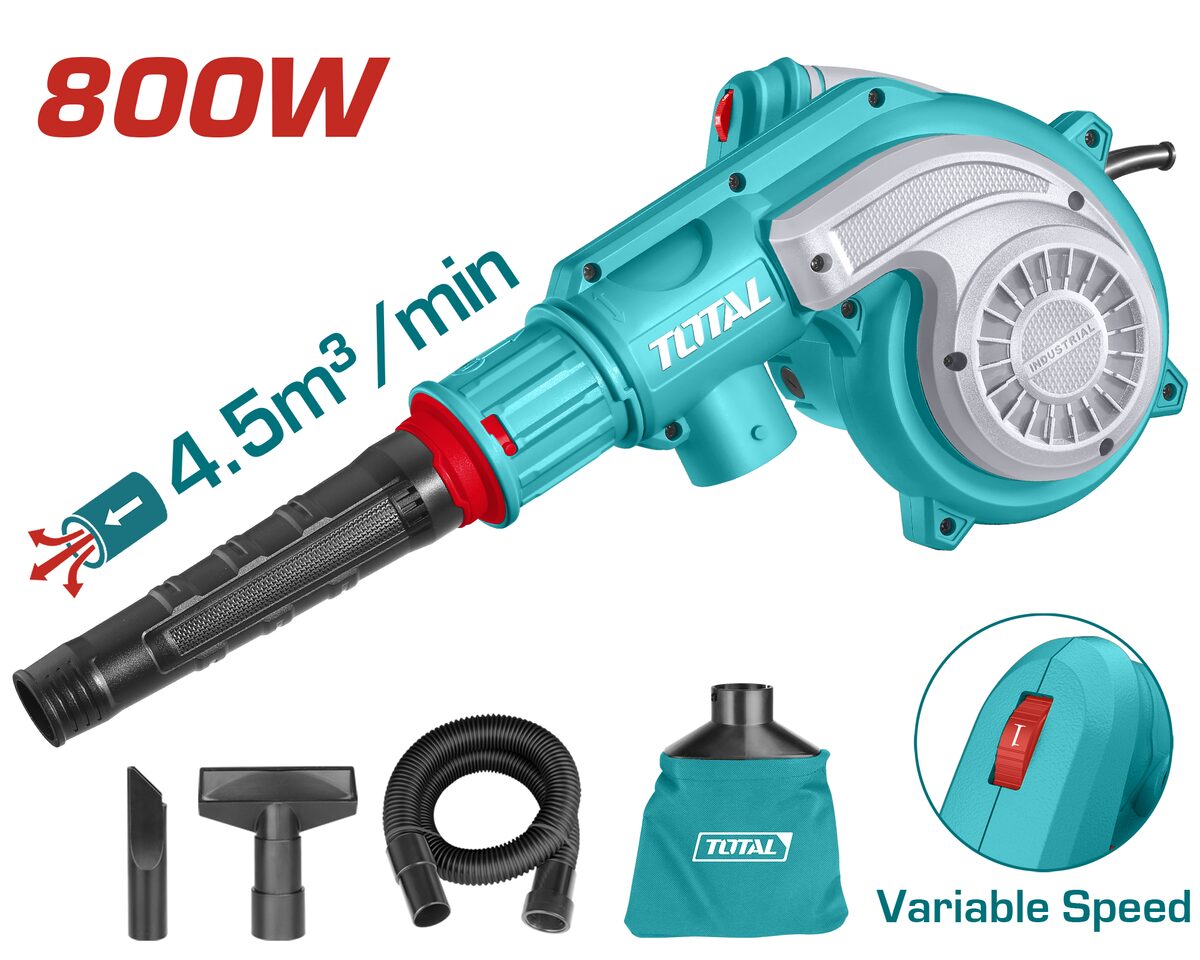 Souffleur-aspirateur 800W TOTAL