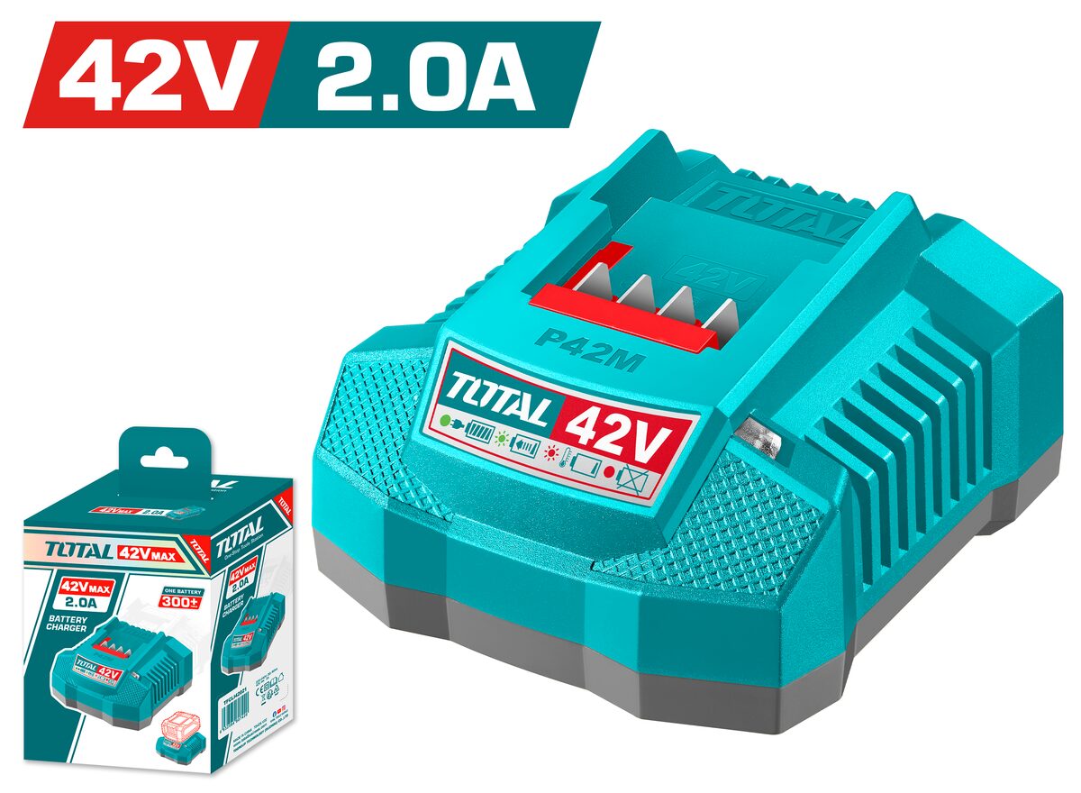 Chargeur batterie P42M 2.0A TOTAL