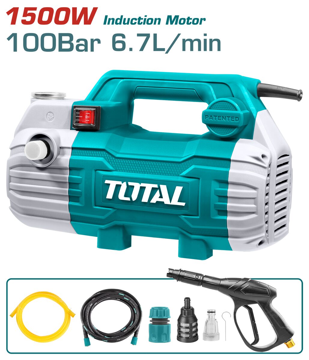 Nettoyeur haute pression 1500W TOTAL