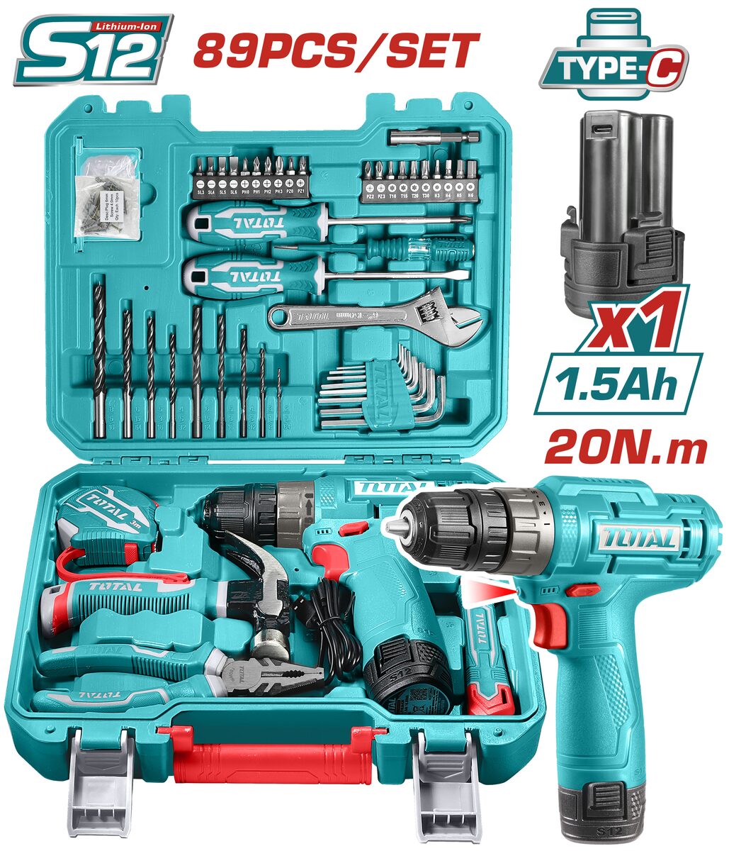 Ensemble de 89 outils