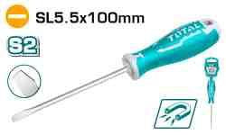 Tournevis plat SL5.5x100mm TOTAL