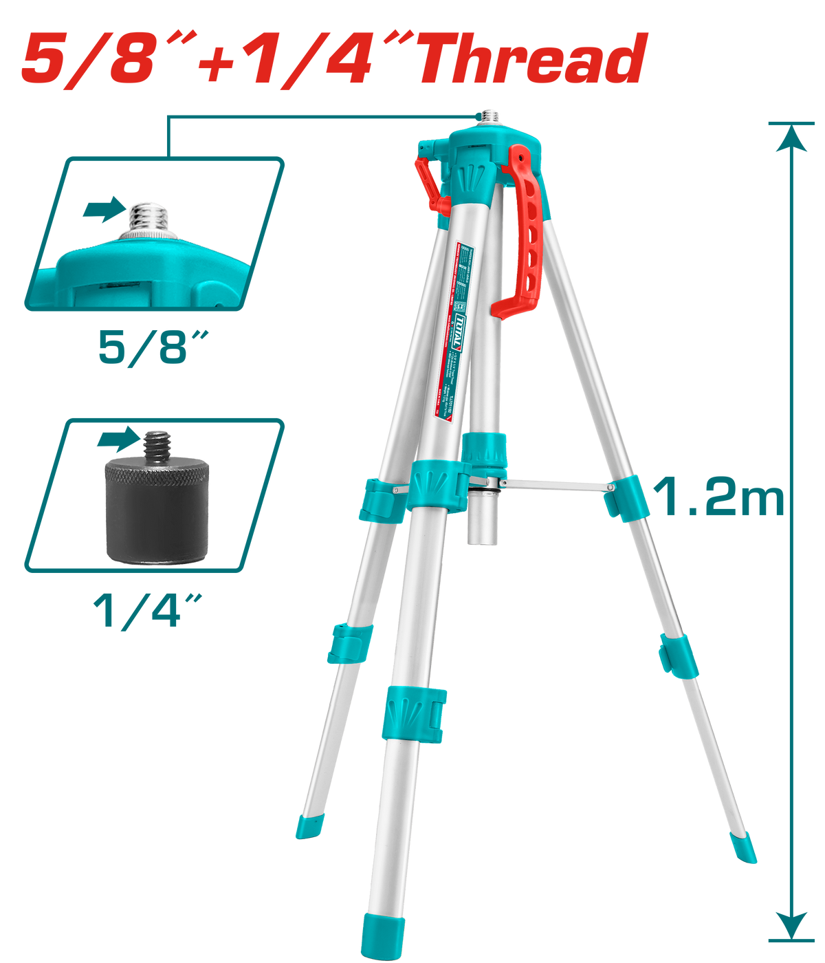 Trépieds pour niveaux laser