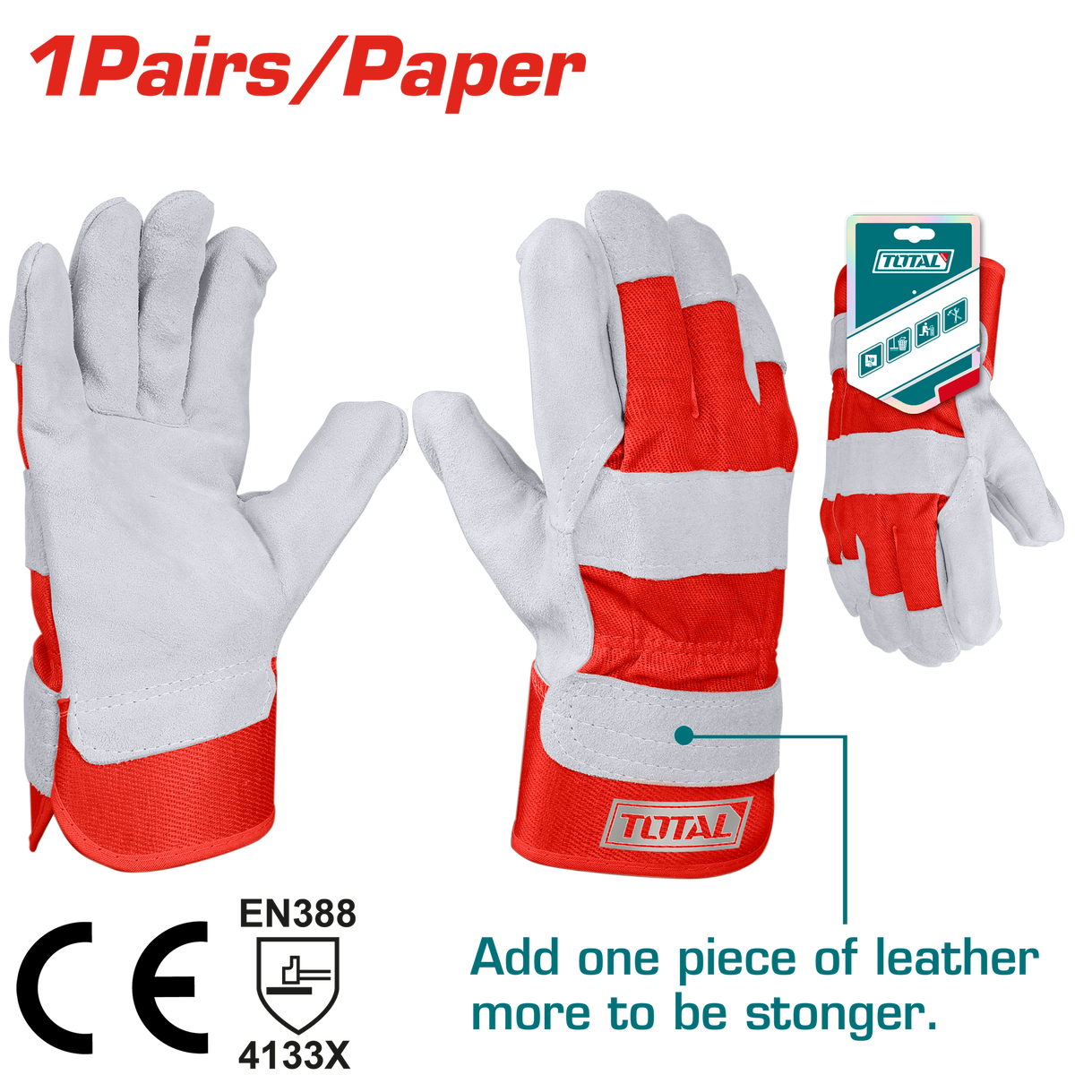 Gants en cuir