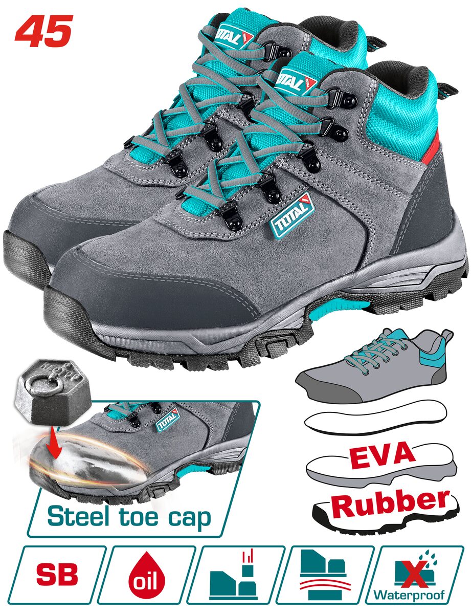 Chaussures de sécurité SB cuir semelle EVA TOTAL TSP205SB