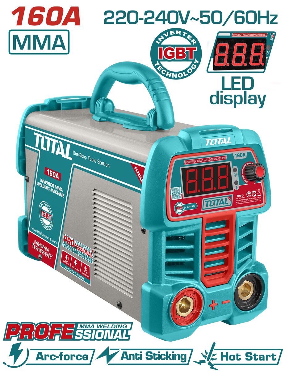 Poste à souder inverseur MMA 160A TOTAL