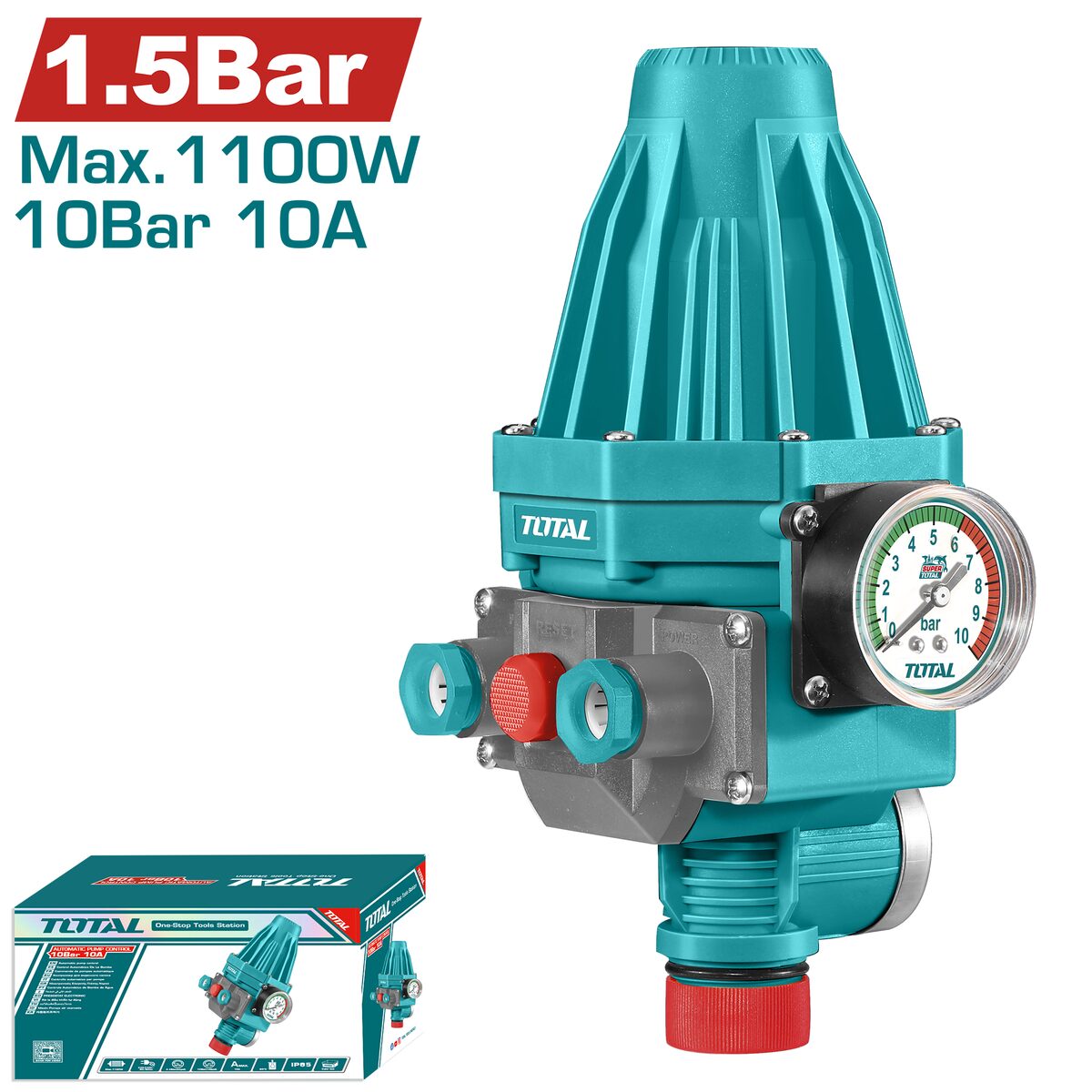 Pressostat automatique 10Bar TOTAL