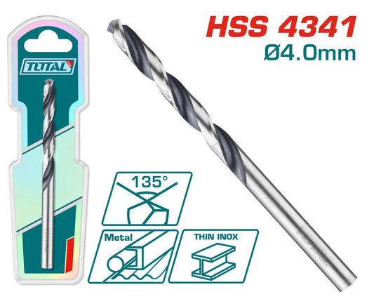 Foret 4341 HSS 4mm TOTAL