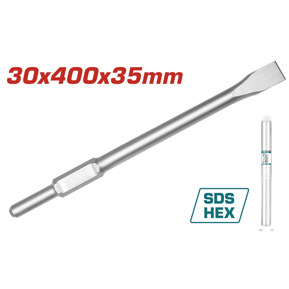 Burin hexagonal TOTAL TAC15333012