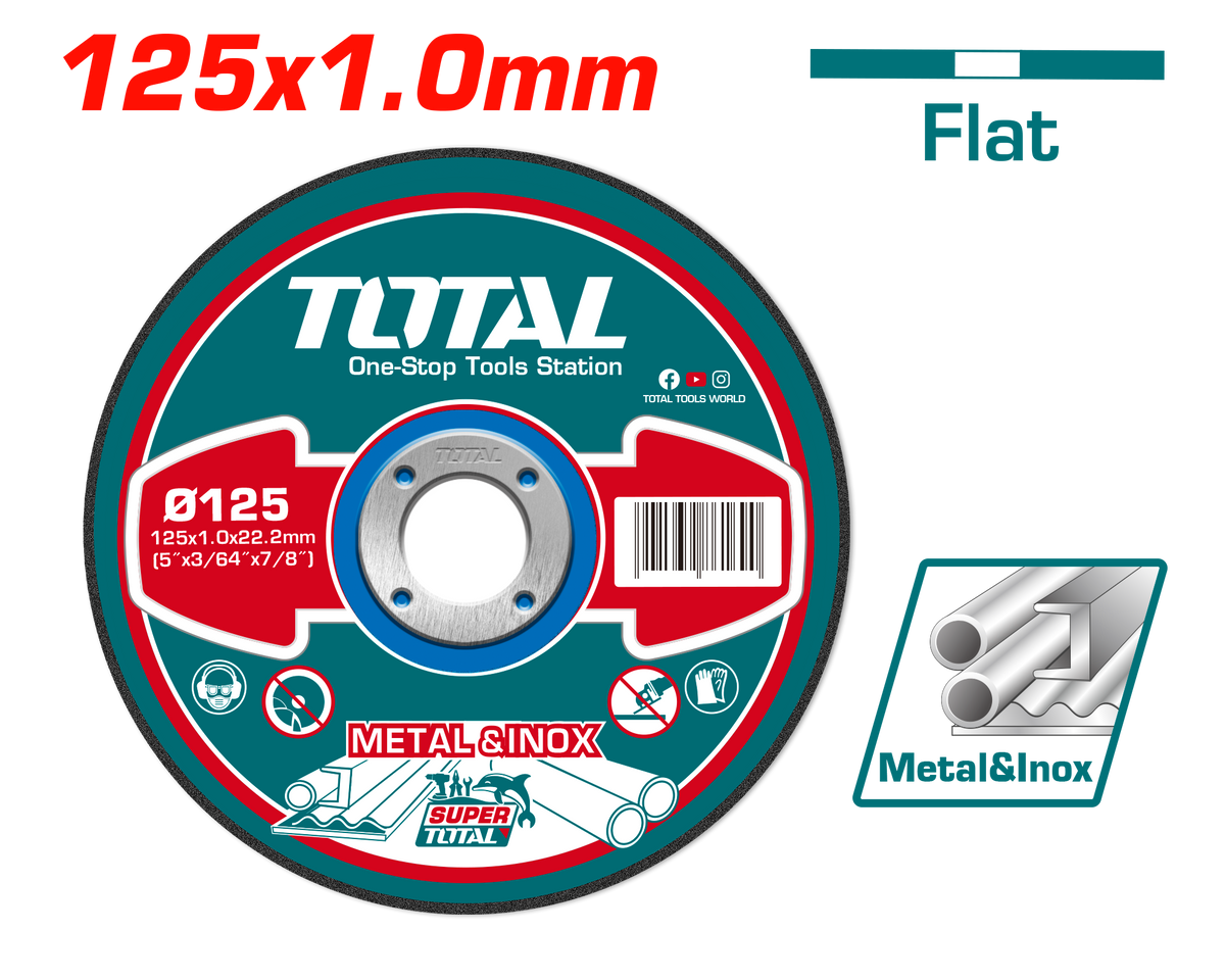 Disque de coupe en métal abrasif