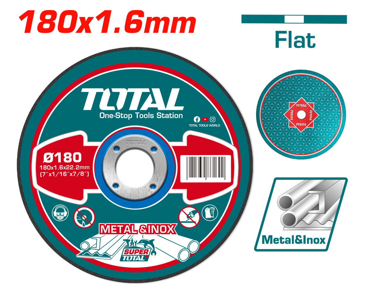 Disque de coupe en métal abrasif