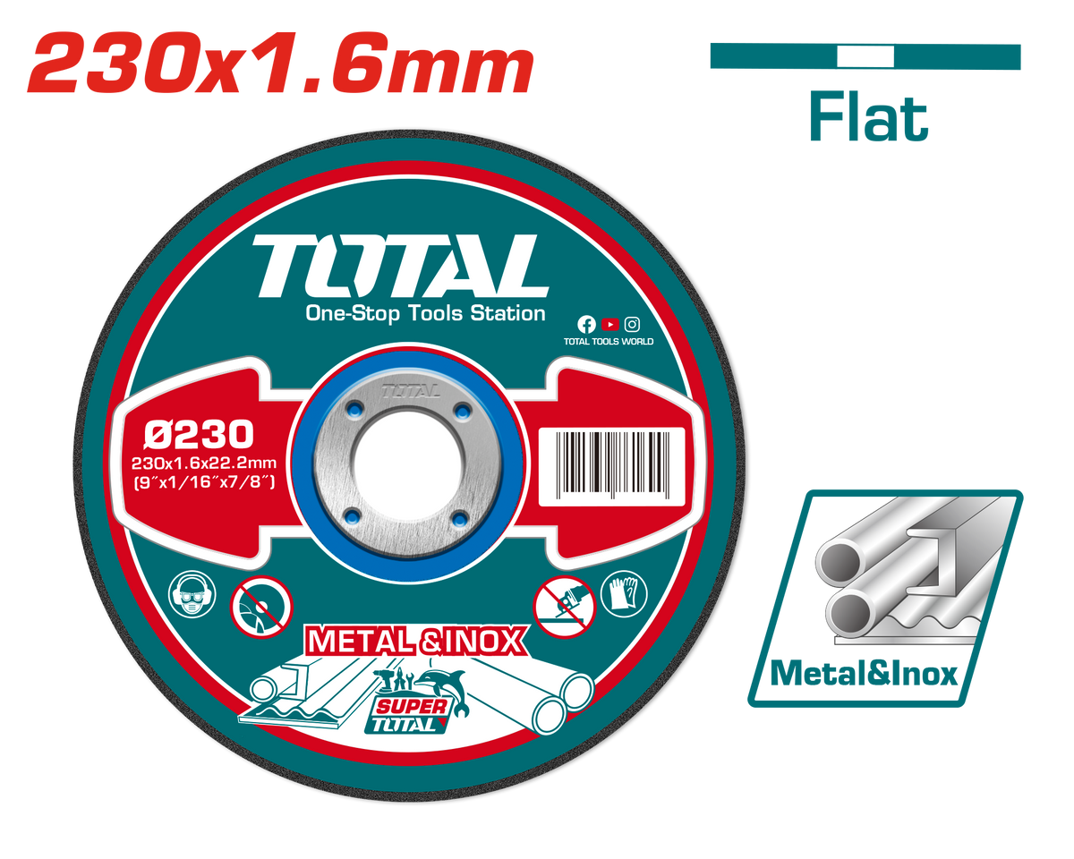 Disque de coupe en métal abrasif