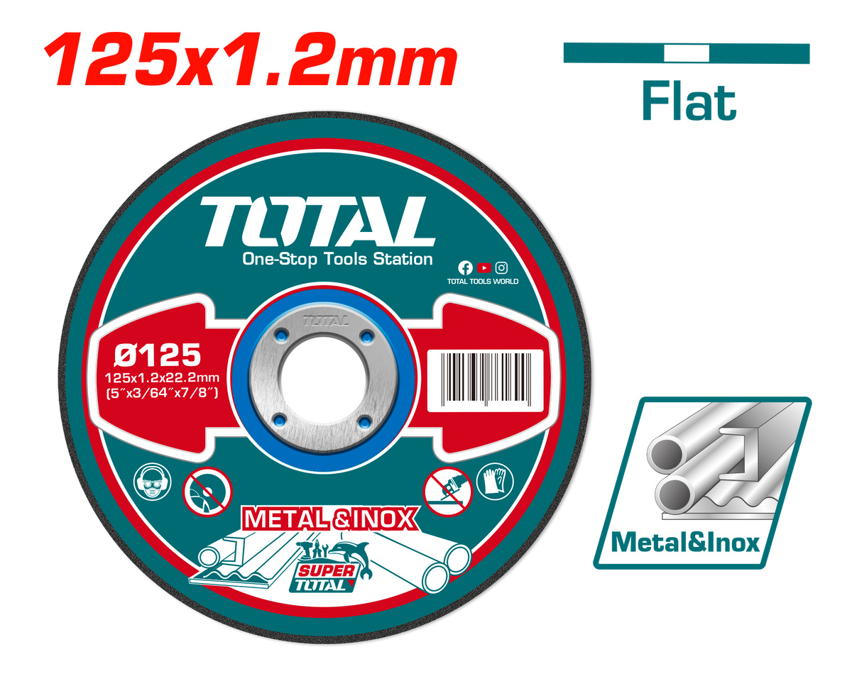 Disque de coupe en métal abrasif