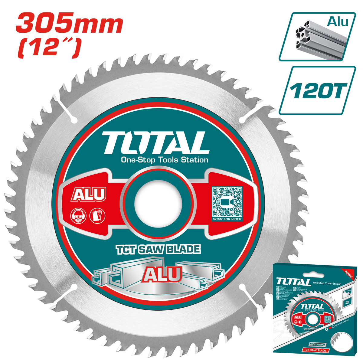 Lame de scie TCT pour aluminium