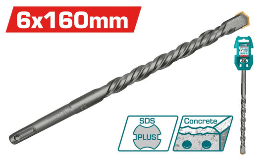 Foret SDS Plus 6x160mm TOTAL