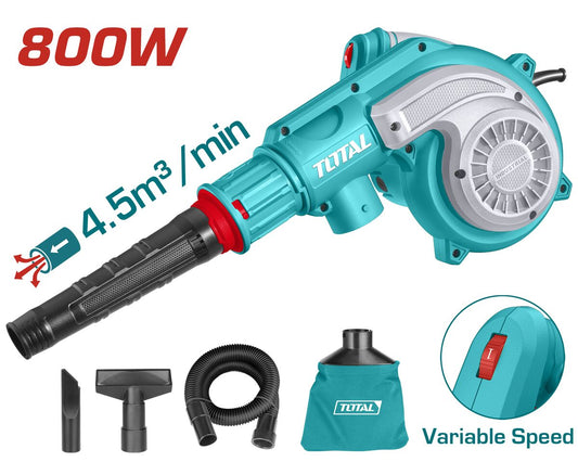 Souffleur-aspirateur 800W TOTAL