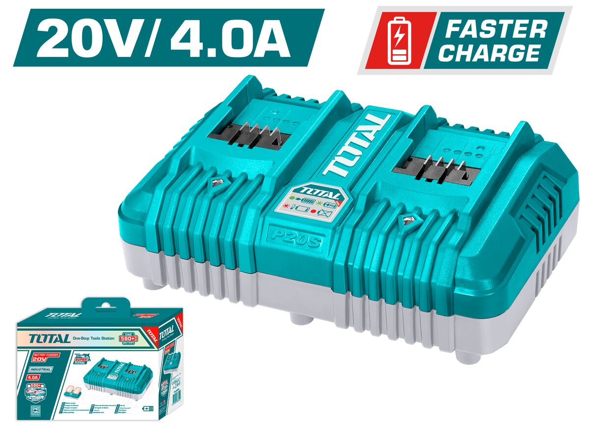 Chargeur de batterie P20S TOTAL TCLI2034