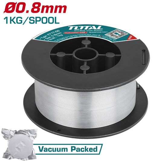 Fil fourré 0.8mm 1kg TOTAL
