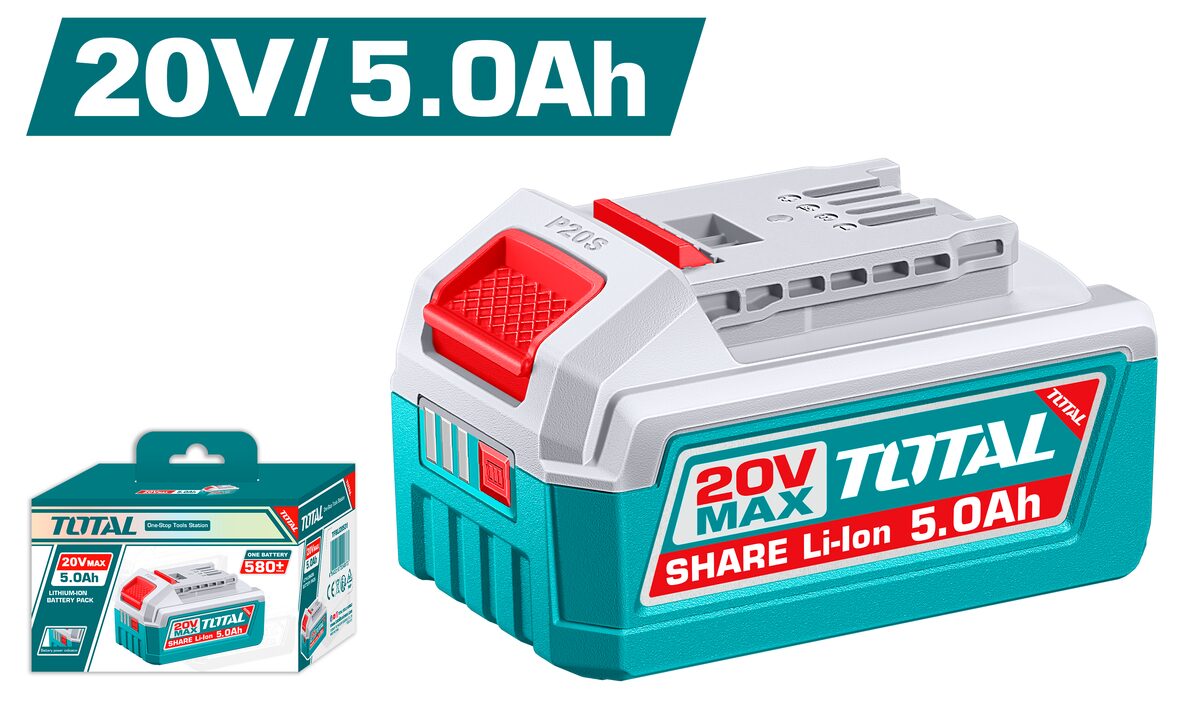 Batterie lithium-ion P20S 5.0Ah TOTAL TFBLI20531