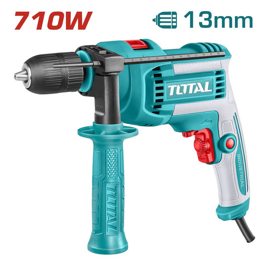 Perceuse à percussion 710W 13mm TOTAL TG10713662
