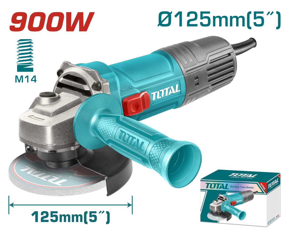 Meuleuse d'angle 900W 125mm TOTAL TG10912556