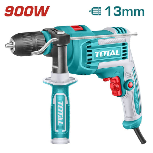 Perceuse à percussion 900W 13mm TOTAL TG10913662