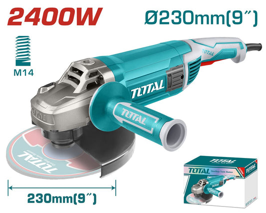 Meuleuse d'angle 2400W 230mm TOTAL TG1252306