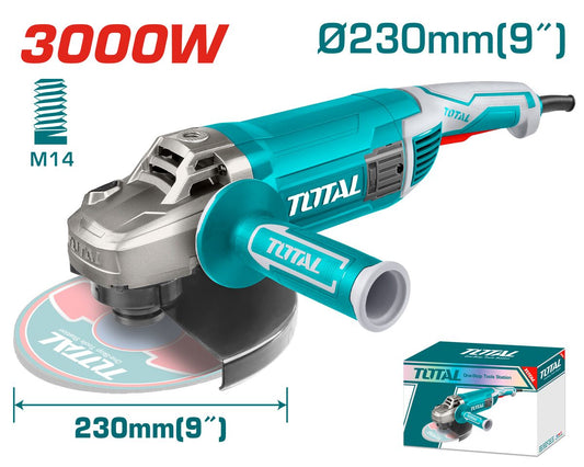 Meuleuse d'angle 3000W 230mm TOTAL