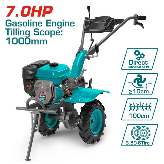 Motoculteur essence 7HP TOTAL
