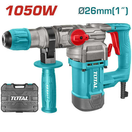 Marteau perforateur SDS Plus 1050W 26mm TOTAL