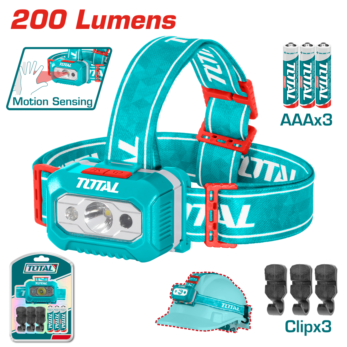 Lampe frontale TOTAL THL013AAA6