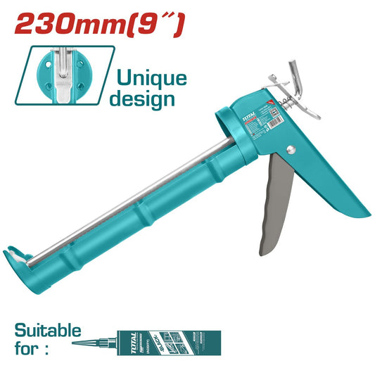 Pistolet à calfeutrer 230mm TOTAL