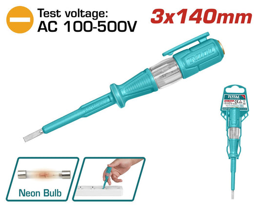 Crayon testeur AC 100-500V TOTAL