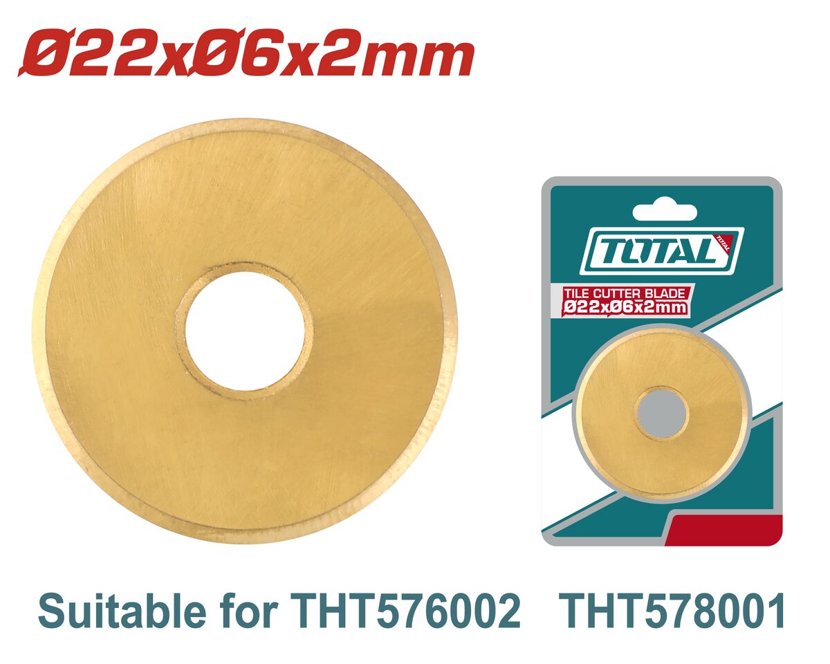 Molette de coupe-carreaux TOTAL THT576002B