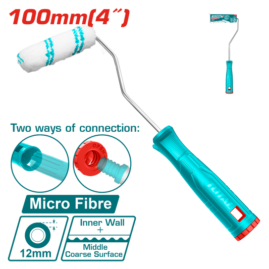 Mini brosse cylindrique (paroi intérieure)