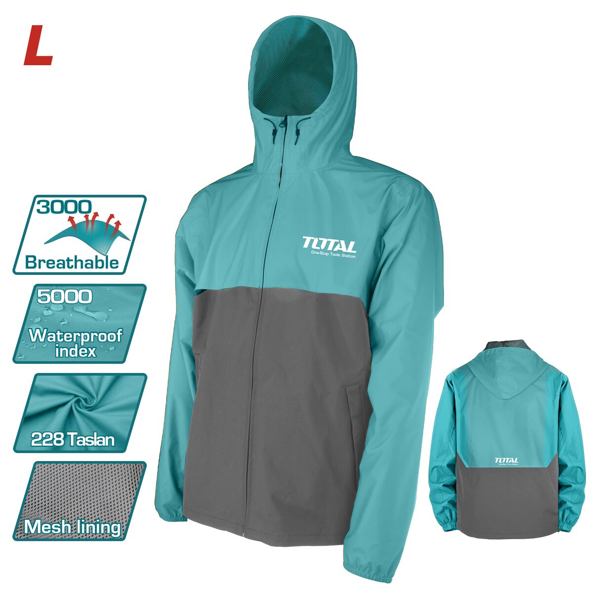 Veste de travail TOTAL TJCTC2282