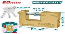 Cadenas laiton monobloc renforcé TOTAL TLK32803