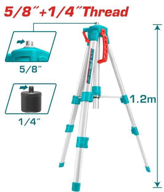 Trépieds pour niveaux laser