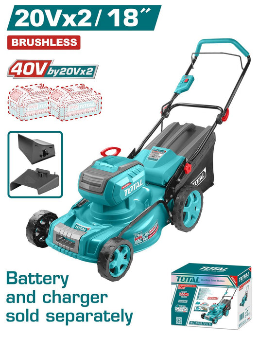 Tondeuse sans fil P20S 46cm TOTAL