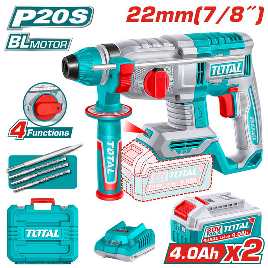 Perforateur sans fil TOTAL TRHLI212282