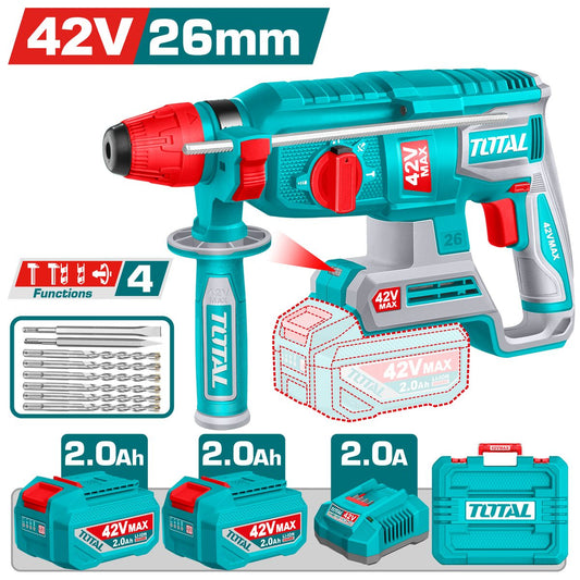 Perforateur sans fil TOTAL TRHLI422682