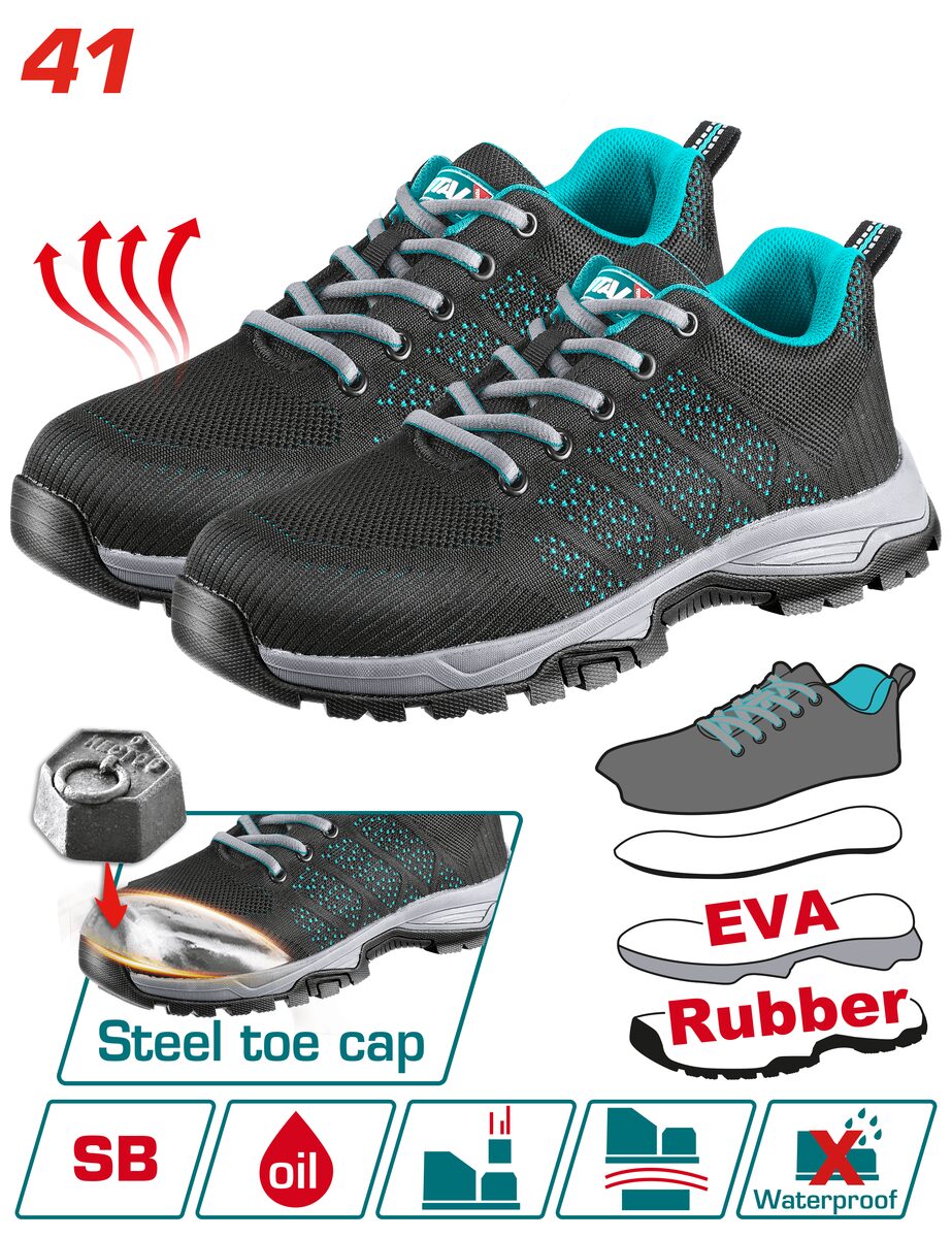 Chaussures de sécurité SB textile respirant TOTAL TSP206SB