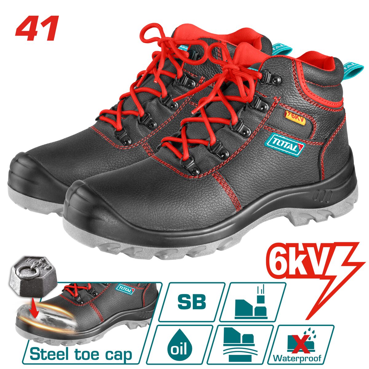 Chaussures de sécurité isolantes 6kV TOTAL TSP207IDSB