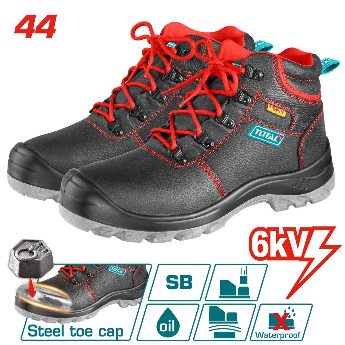Chaussures de sécurité isolantes 6kV TOTAL TSP207IDSB