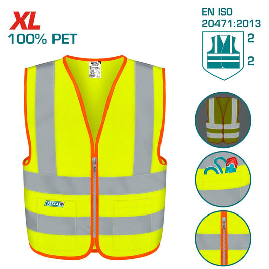 Gilet réfléchissant XL TOTAL