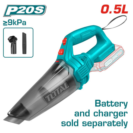 Aspirateur sans fil P20S compact TOTAL TVLI201261