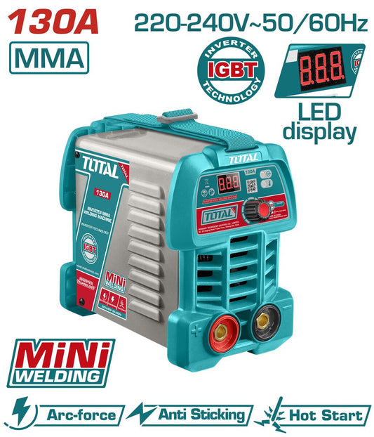 Poste à souder inverseur MMA 130A TOTAL