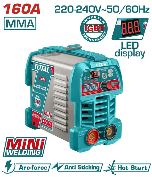 Poste à souder inverseur MMA 160A TOTAL
